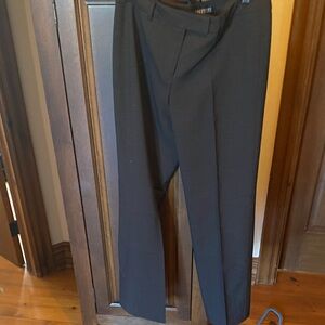 Classic Black Straight Leg Women's Pants